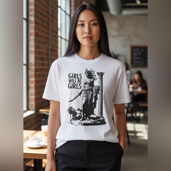 Girls Will Be Girls Medusa Shirt - Picture 3 of 7